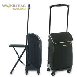   Bag ZipCart Lite Carry on Rolling Upright/w Seat  Overstock