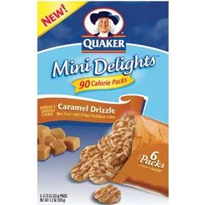 Quaker Mini Delights Snack Cakes Caramel Grocery & Gourmet Food