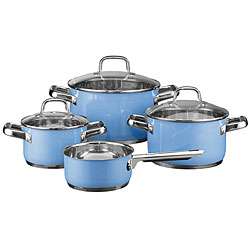 Elo Classic Color Stainless Steel 7 piece Cookware Set  