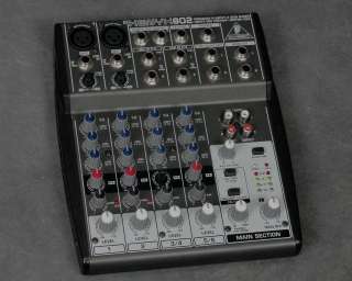 behringer xenyx 802 mixer we do not have the power supply for this one 