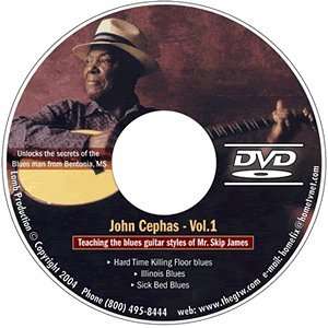  The Skip James Series Vol. 1 DVD by John Cephas SKV1 