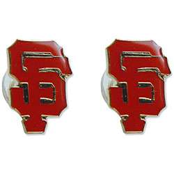San Francisco Giants Post Stud Logo Earrings  Overstock