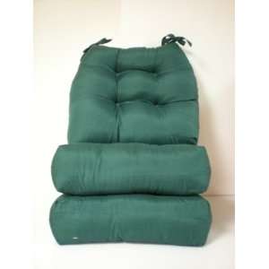  Hunter Green Decorative Chair Pad, Seat Cushion