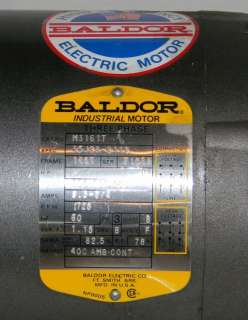 BALDOR M3161T 3 HP ELECTRIC MOTOR  