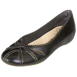 Hush Puppies Silhouette Womens Black Flat Shoes  Overstock