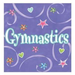  Girl Time Gymnastics Lunch Napkins (16 count) Toys 