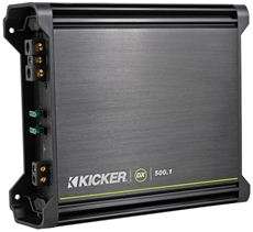 Kicker 11DX5001 500 Watt Mono Car Audio Class “D” Sub Amplifier 