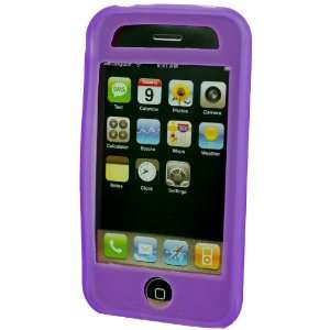  Cellet Apple iPhone 3G Purple Jelly Case: Cell Phones 