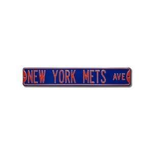  NEW YORK METS NEW YORK METS AVE Blue Authentic METAL STREET 