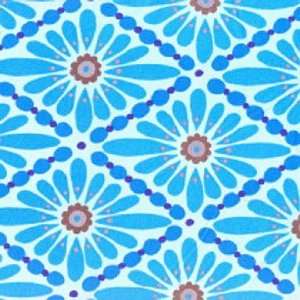  Valori Wells Floral Diamond Fabric   Blue Arts, Crafts 