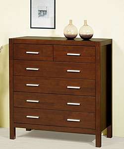 Creighton Walnut Cherry 6 drawer Dresser  