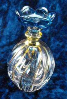 ILLUSIONS 24 % FULL LEAD PERFUME BOTTLE MADE IN ITALY  