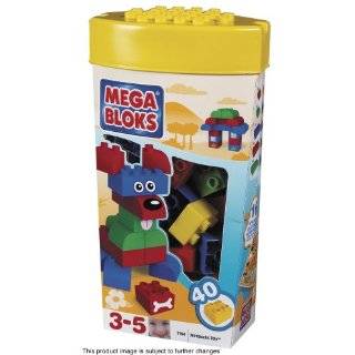  Mega Bloks Minibloks Tub (40) Classic Toys & Games
