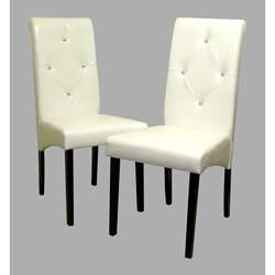   of Tiffany White Dining Room Chairs (Set of 4)  Overstock