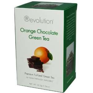 Revolution, Tea Green Orange Choc, 16 Bag (6 Pack)  