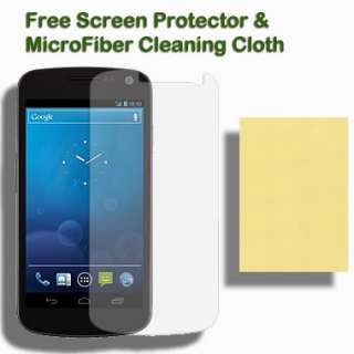 Faceplate Case+Screen Protector for Samsung GALAXY Nexus Cover Skin 