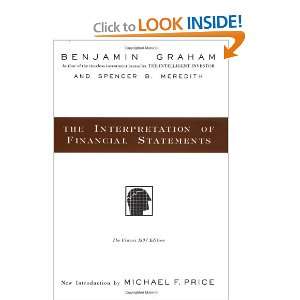  The Interpretation of Financial Statements (9780887309137 