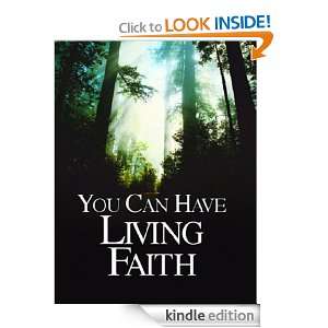   Can Have Living Faith: United Church of God:  Kindle Store