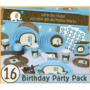  Boy Elephant   16 Birthday Party Pack Toys & Games