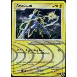  Arceus AR6 Rare Pokemon Platinum Arceus Toys & Games