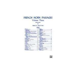 Alfred Publishing 00 EL00154 French Horn Passages, Volume 