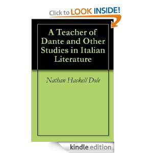   in Italian Literature Nathan Haskell Dole  Kindle Store