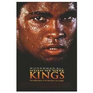 When we were kings Movie Poster, 27 x 39.75 (1996) 