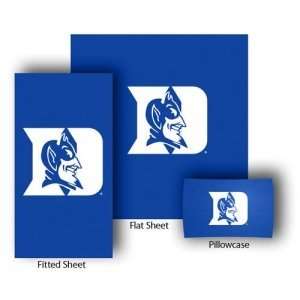  Duke Blue Devils NCAA Sheet Set (Twin/Twin XL): Sports 