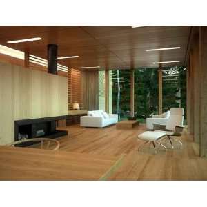  Minimalist Wood panelled Lounge in Private Home   Peel and 