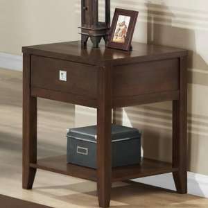 Wholesale Interiors New Jersey End Table   Brown:  Home 