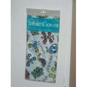  Party Bugs Birthday Party Plastic Table Cover 54 X 96 
