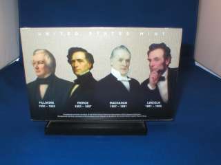 2010 Presidential $1 Coin Proof Set  Four Presidents  