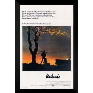  Badlands FRAMED 27x40 Movie Poster Martin Sheen