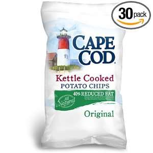 Cape Cod Reduced Fat Potato Chips, 2 Oz: Grocery & Gourmet Food