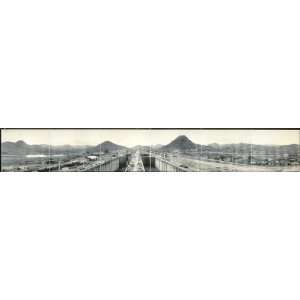   Panoramic Reprint of Pedro Miguel Locks, Panama Canal: Home & Kitchen