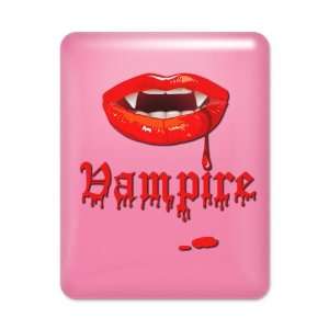  iPad Case Hot Pink Vampire Fangs Dracula 