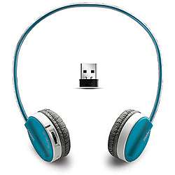 Rapoo 2.4Ghz Blue USB Wireless Headset with Microphone  