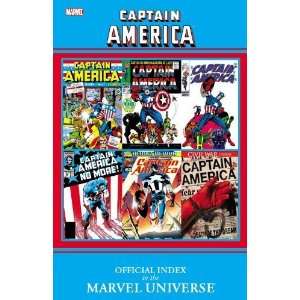  Captain America Official Index to the Marvel Universe 