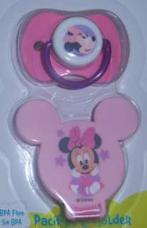   or Minnie Mouse Pacifier & Holder, Baby Shower, Diaper Cake  