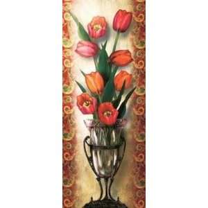  Paisley Tulip artist Alma Lee 8x20