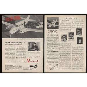   Air 80 Airplane 2 Page Print Ad (10239) 