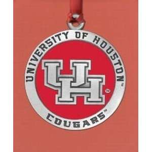  Houston Cougars Logo Ornament