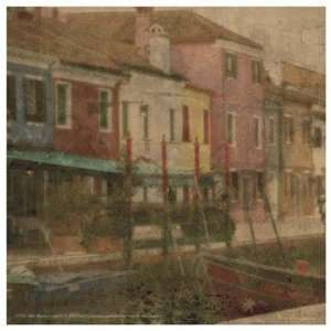   Mini Burano Canal II   Poster by Terry Lawrence (6x6)