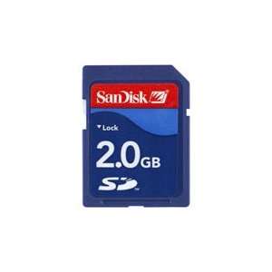  SanDisk 2GB Secure Digital Card   (Twin Pack) Electronics