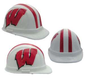 NEW NCAA Hardhat WISCONSIN BADGERS HARD HATS  