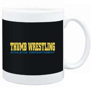  Mug Black Thumb Wrestling ATHLETIC DEPARTMENT  Sports 