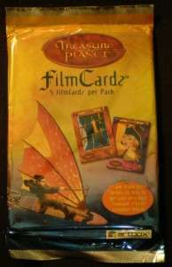 2002 Artbox Treasure Planet Filmcardz Trading Card Pack  