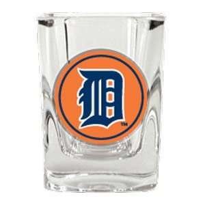  Detroit Tigers 2 oz Square Shot Glass