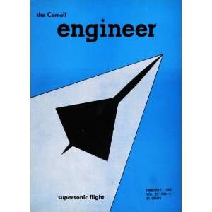  1962 Cover Cornell Engineer Supersonic Flight Drinkuth 