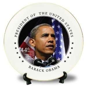  Obama Commemorative Plate 